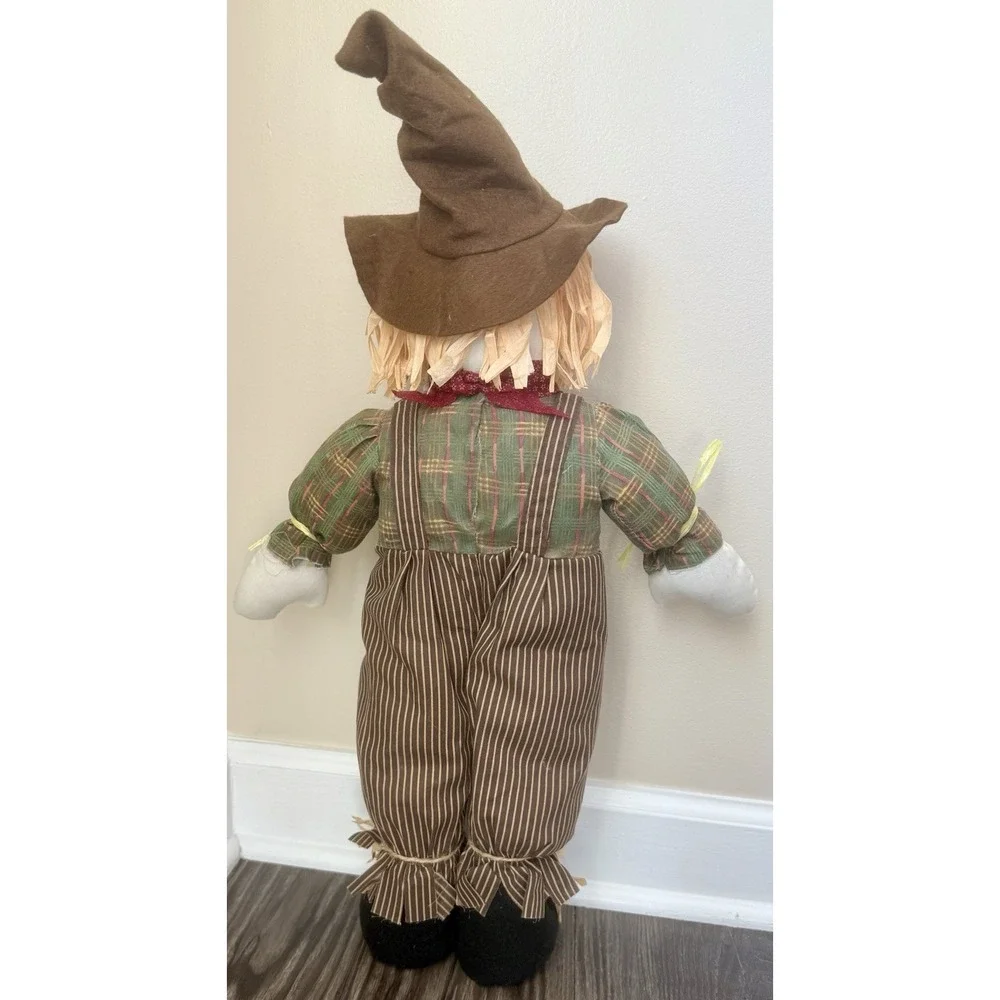 STAND UP SCARECROW FALL HALLOWEEN TABLETOP/SHELF‎ weighted DECORATIONS FIGURES